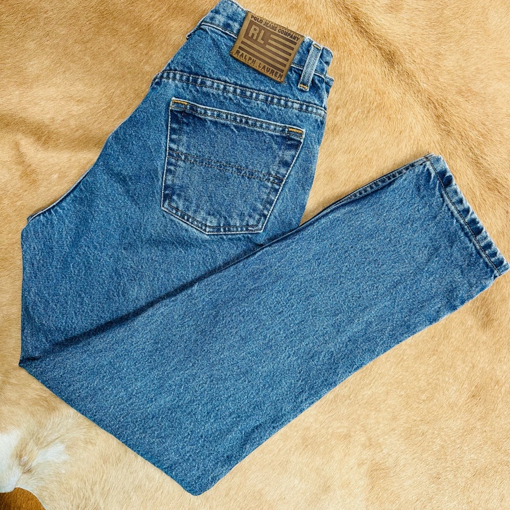 Vintage Polo by Ralph Lauren high rise mom jeans 28” waist